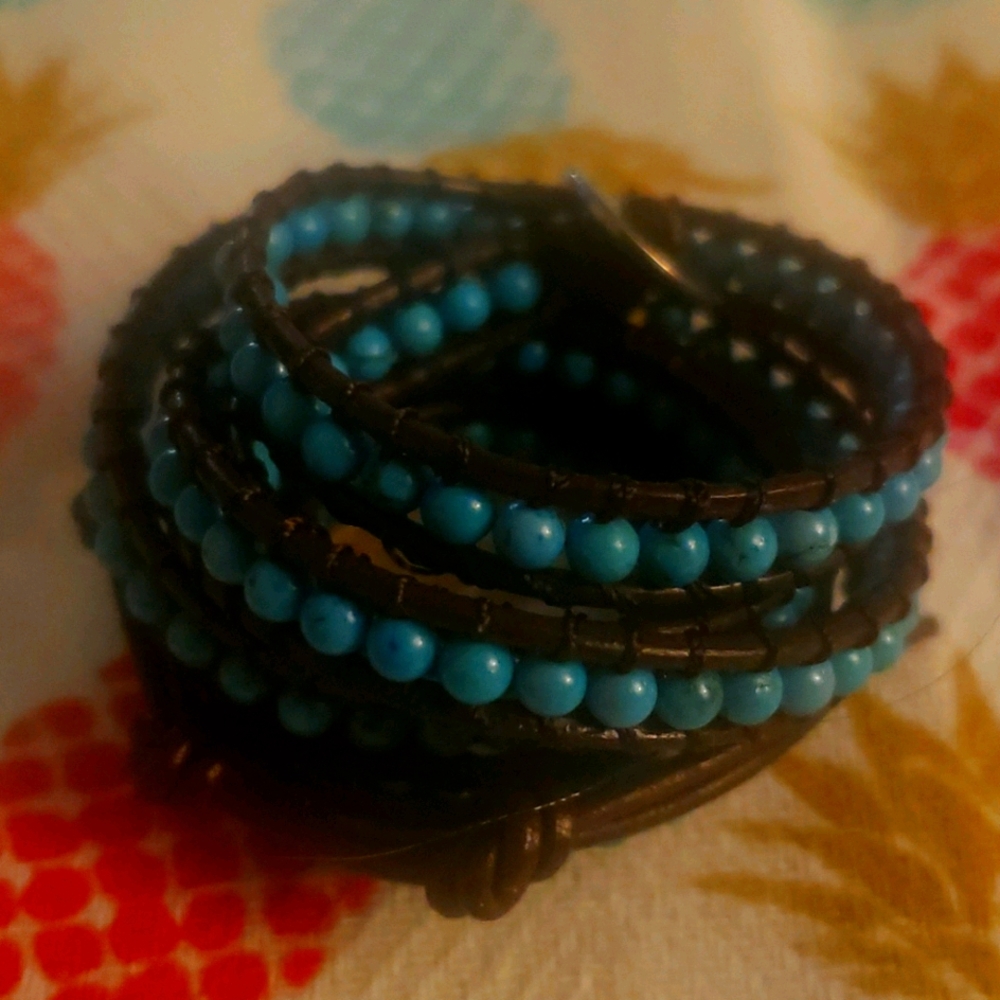 LULU DHARMA TURQUOISE WRAP